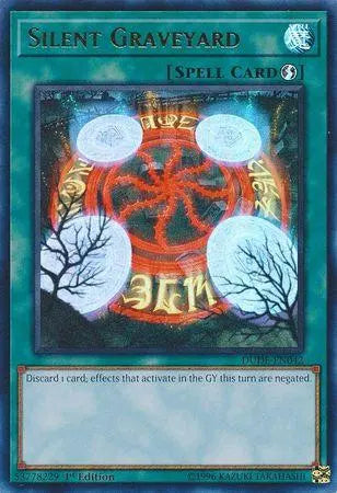 Silent Graveyard [DUDE-EN042] Ultra Rare - Doe's Cards