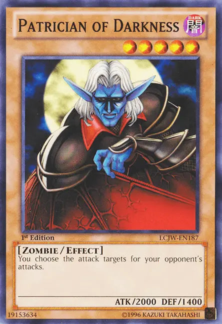 Patrician of Darkness [LCJW-EN187] Common - Doe's Cards
