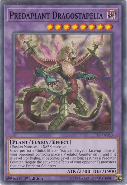 Predaplant Dragostapelia [LED5-EN053] Common - Doe's Cards