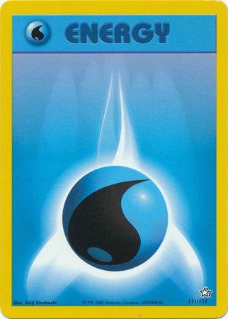 Water Energy (111/111) [Neo Genesis Unlimited] - Doe's Cards