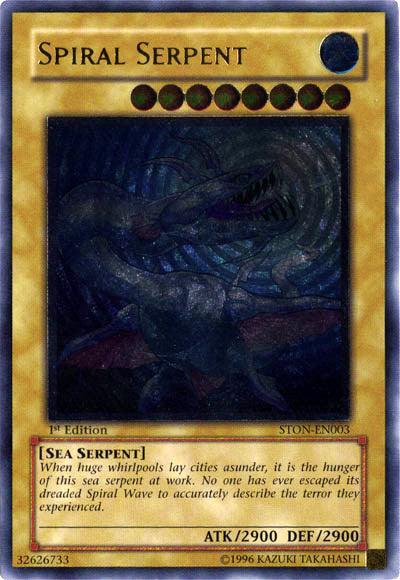 Spiral Serpent [STON-EN003] Ultimate Rare - Doe's Cards