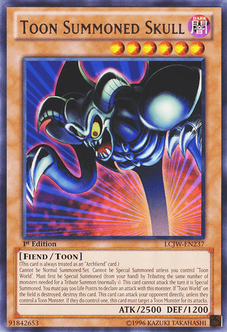 Toon Summoned Skull [LCJW-EN237] Rare - Doe's Cards