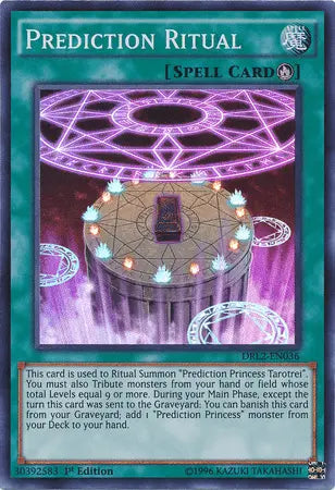 Prediction Ritual [DRL2-EN036] Super Rare - Doe's Cards
