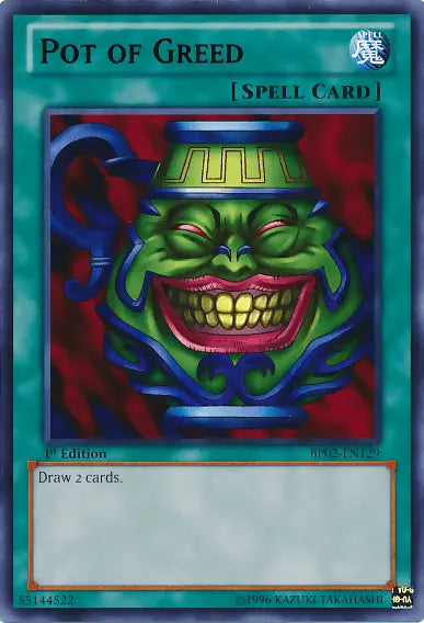 Pot of Greed [BP02-EN129] Mosaic Rare - Doe's Cards
