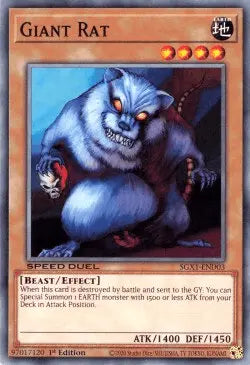 Giant Rat [SGX1-END03] Common - Doe's Cards