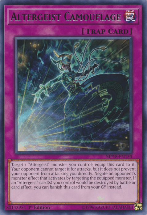 Altergeist Camouflage [MP18-EN150] Rare - Doe's Cards