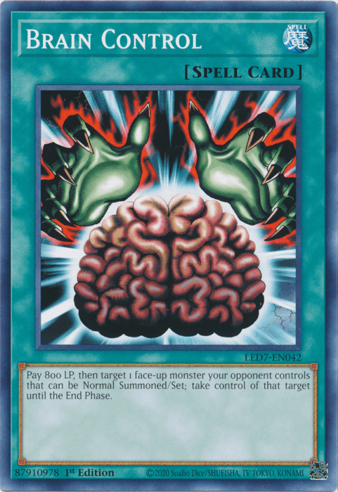 Brain Control [LED7-EN042] Common - Doe's Cards