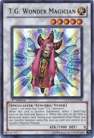 T.G. Wonder Magician [EXVC-EN040] Ultra Rare - Doe's Cards