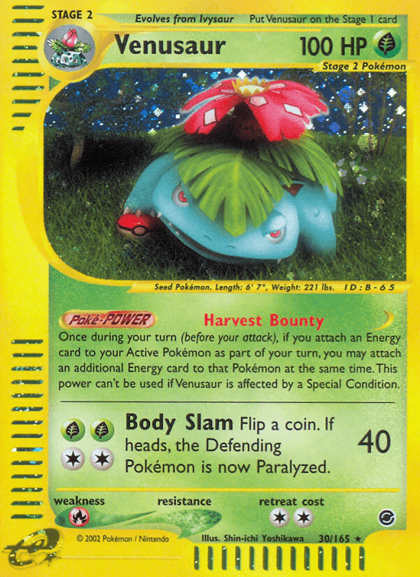 Venusaur (30/165) [Expedition: Base Set] - Doe's Cards