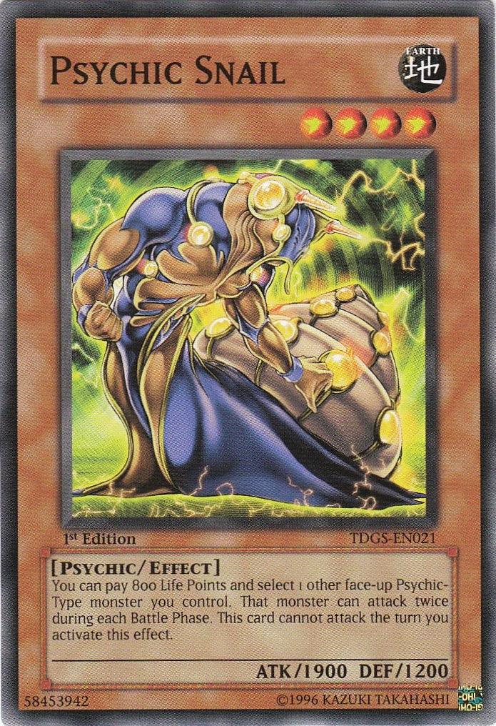 Psychic Snail [TDGS-EN021] Common - Doe's Cards