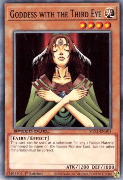 Goddess with the Third Eye [SGX1-ENA05] Common - Doe's Cards