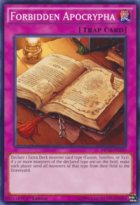 Forbidden Apocrypha [MP16-EN230] Common - Doe's Cards