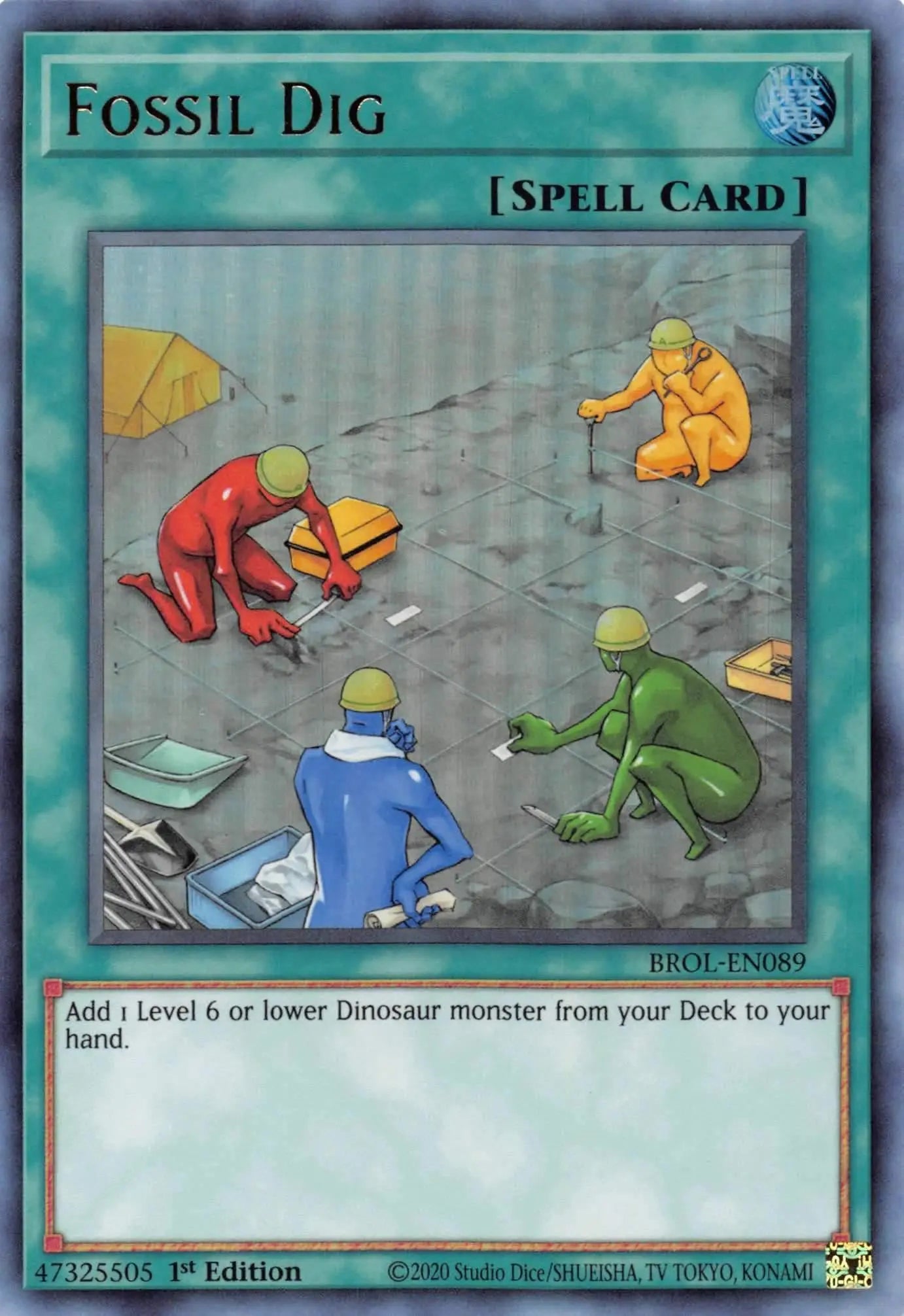 Fossil Dig [BROL-EN089] Ultra Rare - Doe's Cards