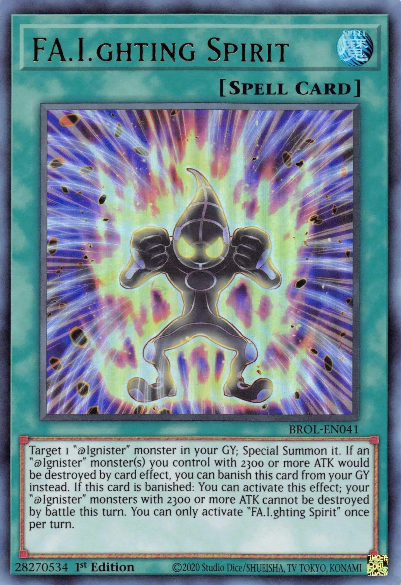 FA.I.ghting Spirit [BROL-EN041] Ultra Rare - Doe's Cards