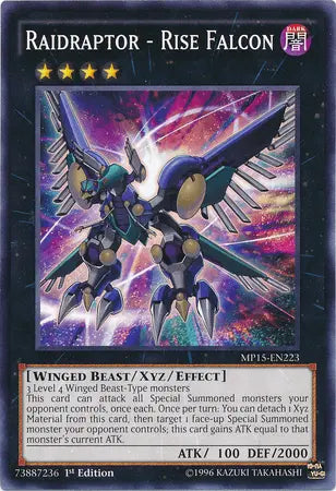 Raidraptor - Rise Falcon [MP15-EN223] Common - Doe's Cards