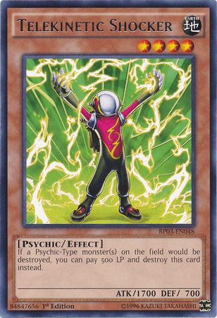 Telekinetic Shocker [BP03-EN048] Rare - Doe's Cards