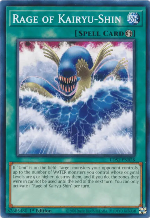 Rage of Kairyu-Shin [LDS1-EN028] Common - Doe's Cards