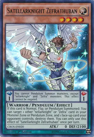 Satellarknight Zefrathuban [CROS-EN020] Ultra Rare - Doe's Cards