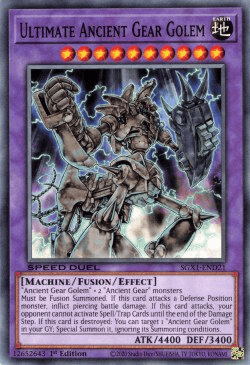 Ultimate Ancient Gear Golem [SGX1-END21] Common - Doe's Cards