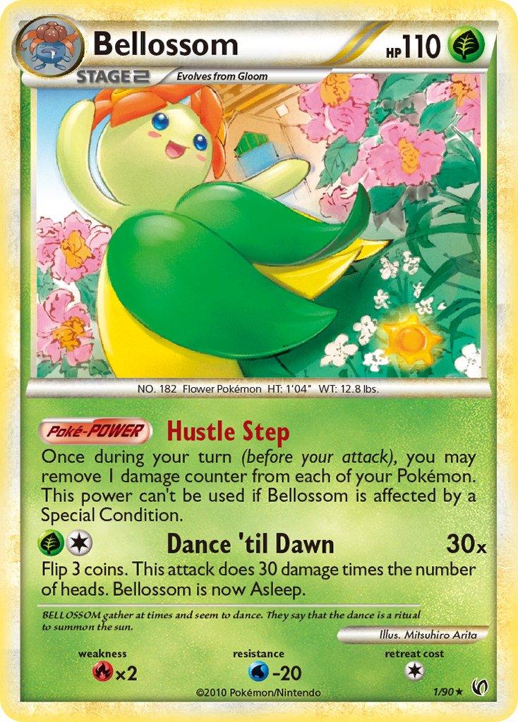 Bellossom (1/90) (Theme Deck Exclusive) [HeartGold & SoulSilver: Undaunted] - Doe's Cards