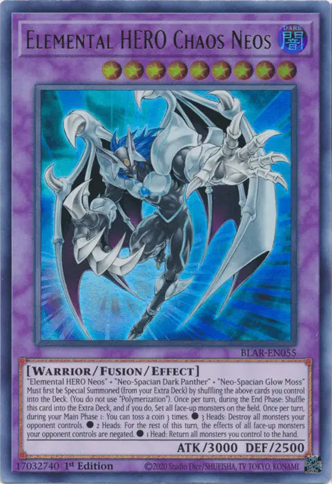 Elemental Hero Chaos Neos [BLAR-EN055] Ultra Rare - Doe's Cards