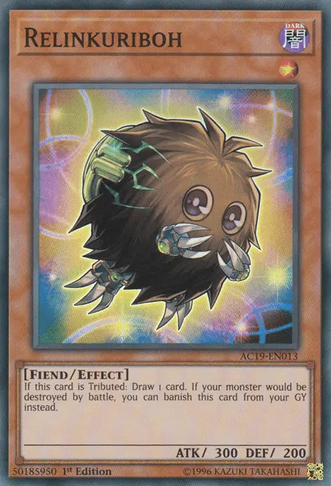 Relinkuriboh [AC19-EN013] Super Rare - Doe's Cards