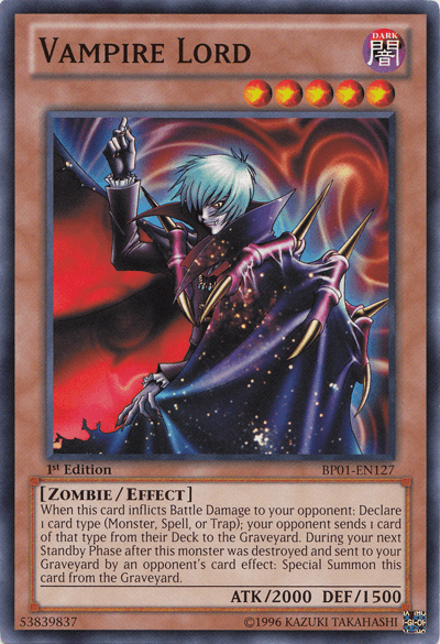 Vampire Lord [BP01-EN127] Common - Doe's Cards