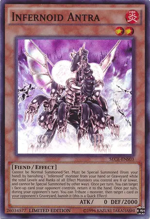 Infernoid Antra [SECE-ENS03] Super Rare - Doe's Cards