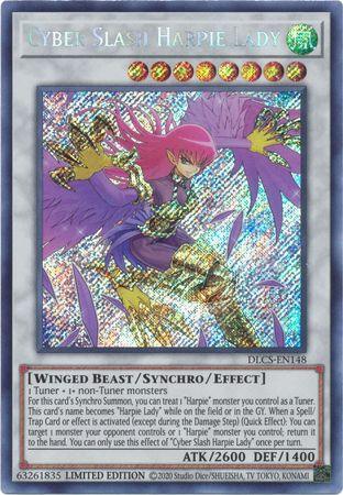 Cyber Slash Harpie Lady [DLCS-EN148] Secret Rare - Doe's Cards