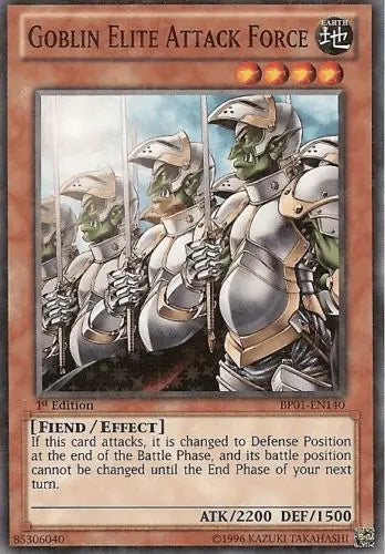 Goblin Elite Attack Force [BP01-EN140] Starfoil Rare - Doe's Cards