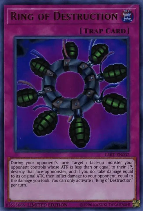 Ring of Destruction [LART-EN007] Ultra Rare - Doe's Cards