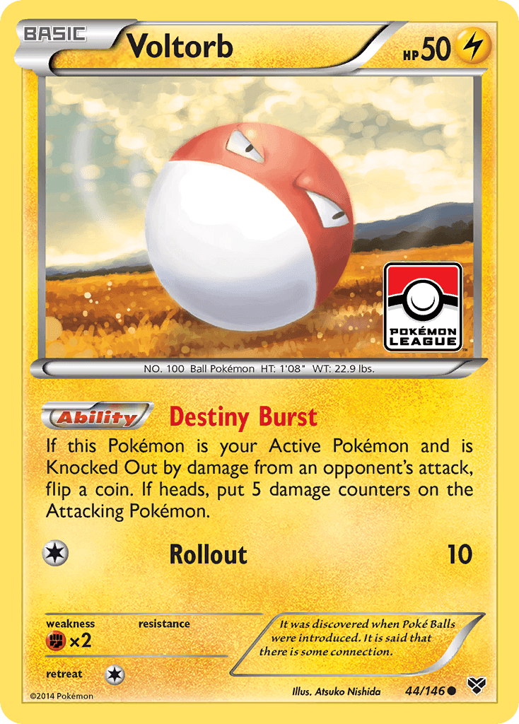 Voltorb (44/146) [XY: Base Set] - Doe's Cards