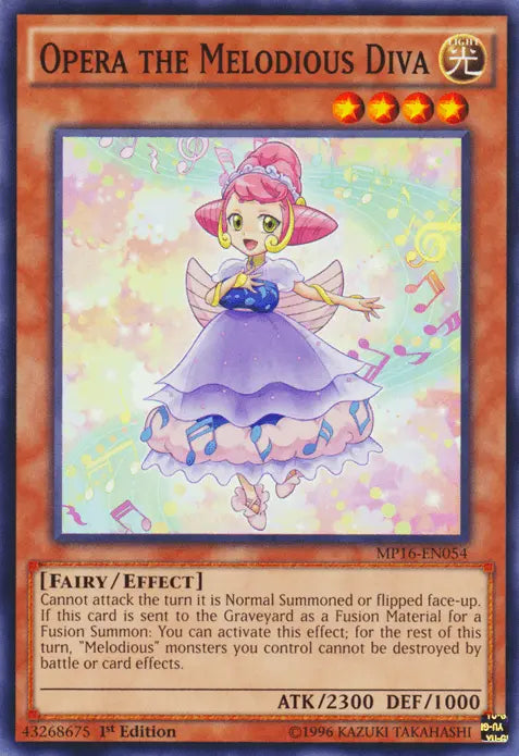 Opera the Melodious Diva [MP16-EN054] Common - Doe's Cards