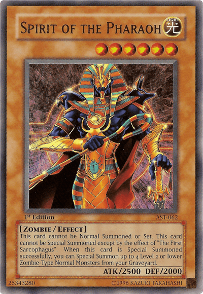 Spirit of the Pharaoh [AST-062] Ultra Rare - Doe's Cards