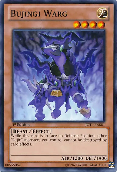 Bujingi Warg [JOTL-EN081] Common - Doe's Cards
