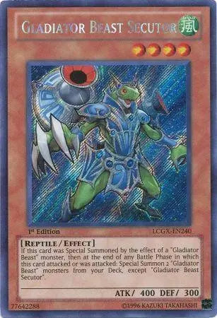 Gladiator Beast Secutor [LCGX-EN240] Secret Rare - Doe's Cards