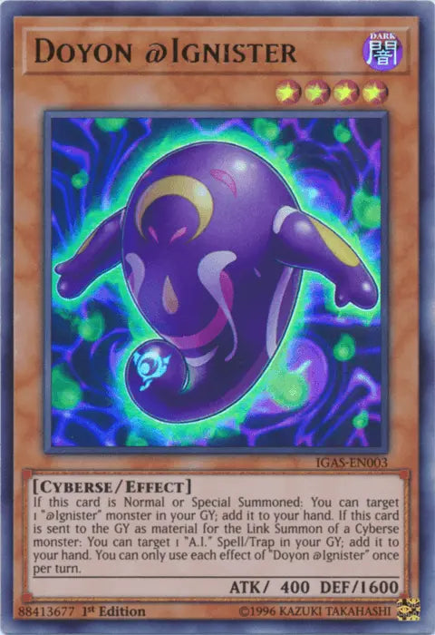 Doyon @Ignister [IGAS-EN003] Ultra Rare - Doe's Cards