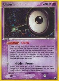 Unown (Q) (Q/28) [EX: Unseen Forces] - Doe's Cards