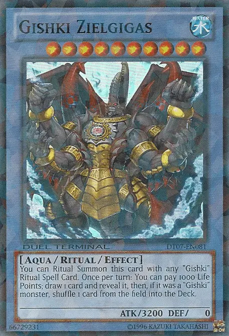 Gishki Zielgigas [DT07-EN081] Super Rare - Doe's Cards
