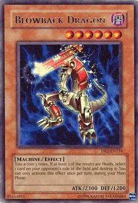 Blowback Dragon [DR2-EN134] Ultra Rare - Doe's Cards