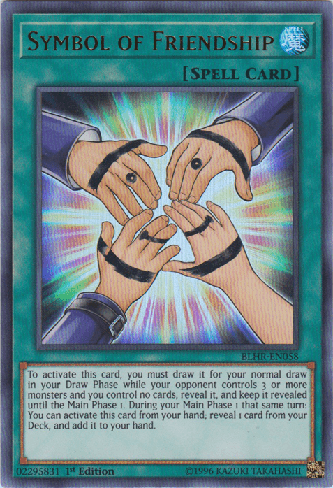 Symbol of Friendship [BLHR-EN058] Ultra Rare - Doe's Cards