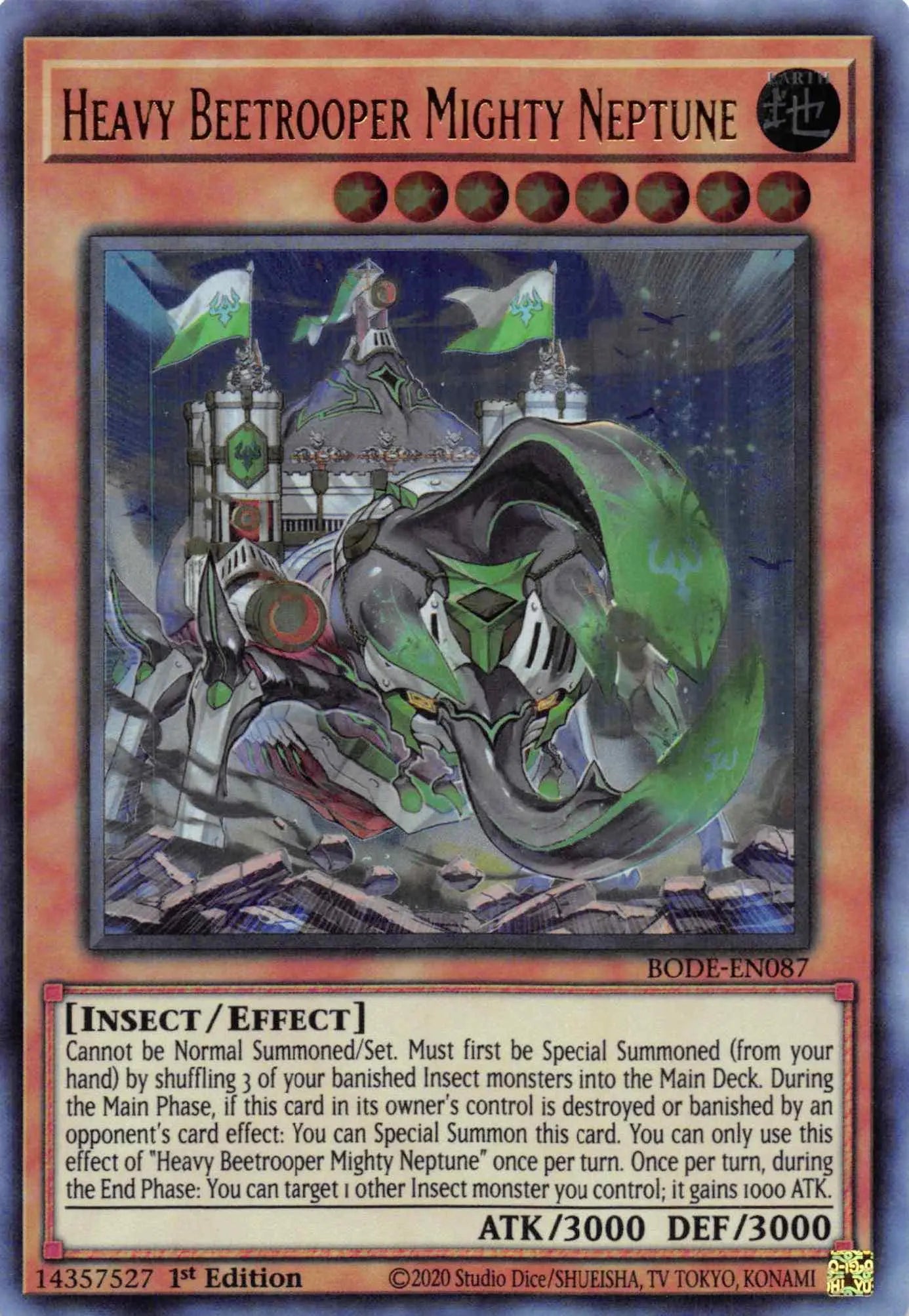 Heavy Beetrooper Mighty Neptune [BODE-EN087] Ultra Rare - Doe's Cards