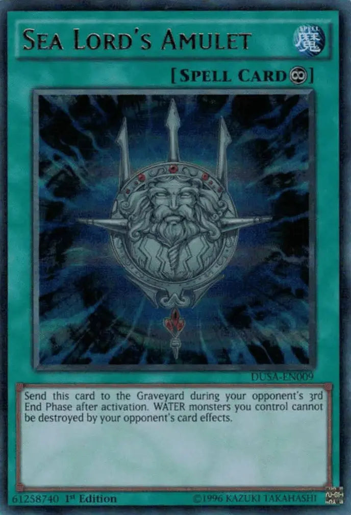 Sea Lord's Amulet [DUSA-EN009] Ultra Rare - Doe's Cards