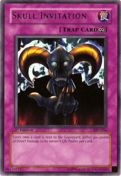 Skull Invitation [PSV-056] Rare - Doe's Cards