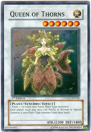 Queen of Thorns [CSOC-EN042] Super Rare - Doe's Cards