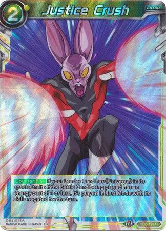 Justice Crush (DB2-128) [Divine Multiverse] - Doe's Cards