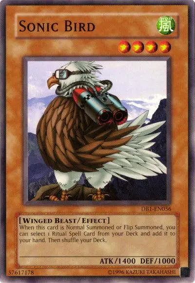 Sonic Bird [DB1-EN056] Common - Doe's Cards