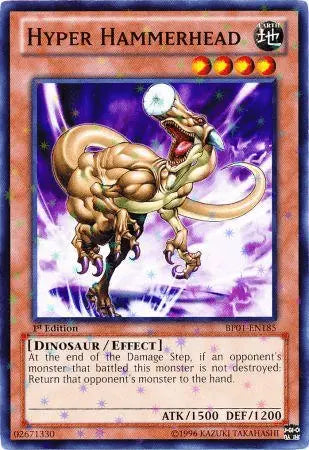 Hyper Hammerhead [BP01-EN185] Starfoil Rare - Doe's Cards