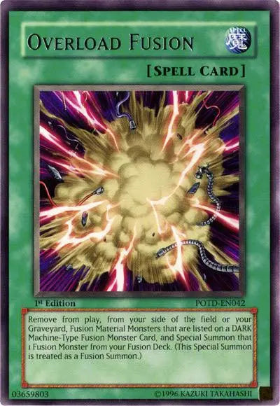 Overload Fusion [POTD-EN042] Rare - Doe's Cards