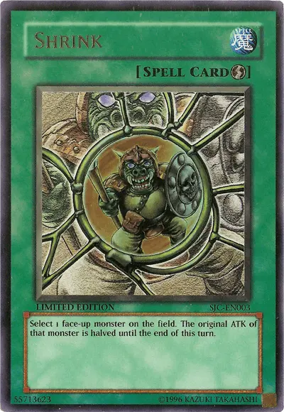 Shrink [SJC-EN003] Ultra Rare - Doe's Cards